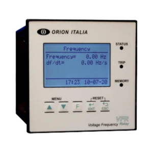 Relé de Protección de Tensión y Frecuencia Orion Italia VFR